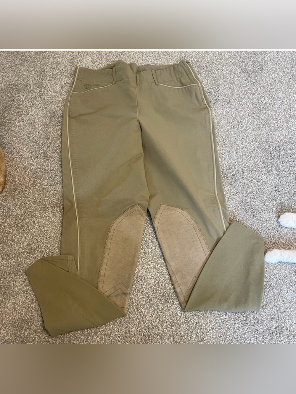 Ariat Tan All Circuit Riding Equestrian Pants